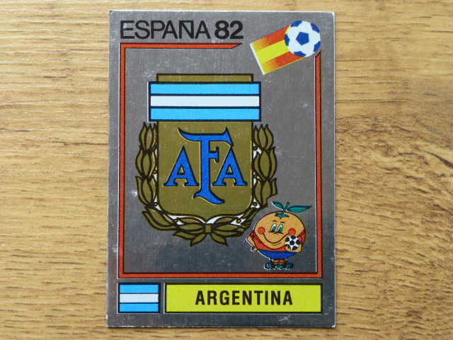 Panini Espana 82 Badges - Argentina