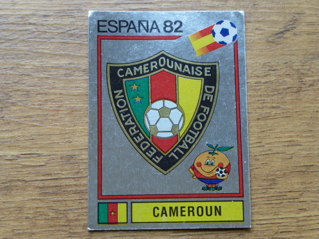 Panini Espana 82 Badges - Cameroon
