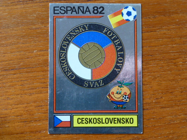 Panini Espana 82 Badges - Czechoslovakia