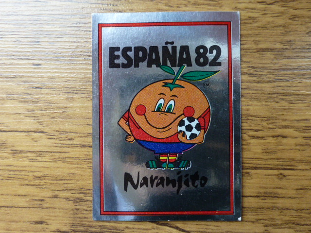 Panini Espana 82 Badges - Naranjito