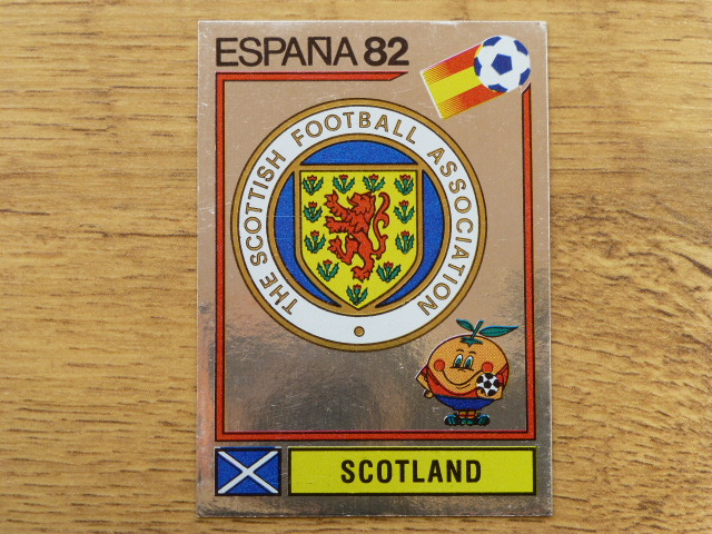 Panini Espana 82 Badges - Scotland