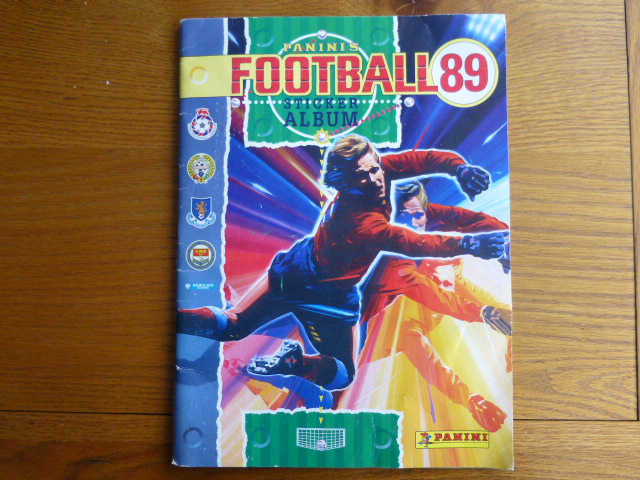 Panini Football 89 Empty Album (01)