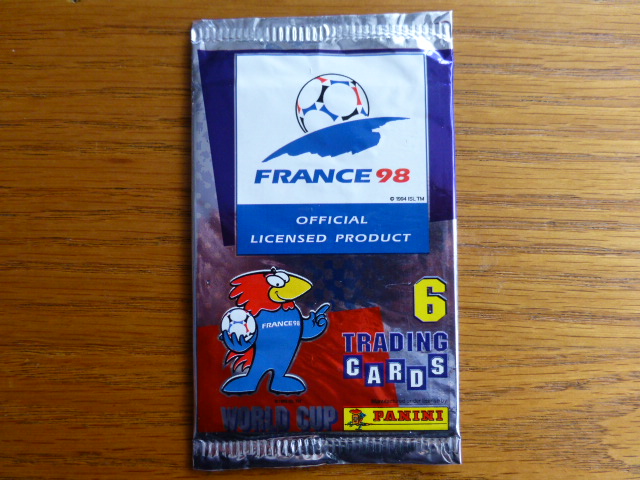 Panini France 98 Trading Cards Pack