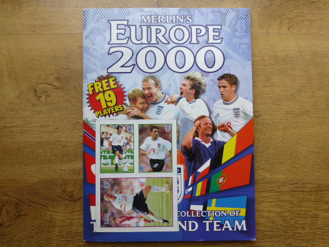 Merlin Europe 2000 Complete Sticker Album (01)