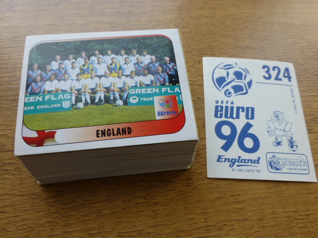 Merlin Euro 96 'Action Shot' Individual Stickers