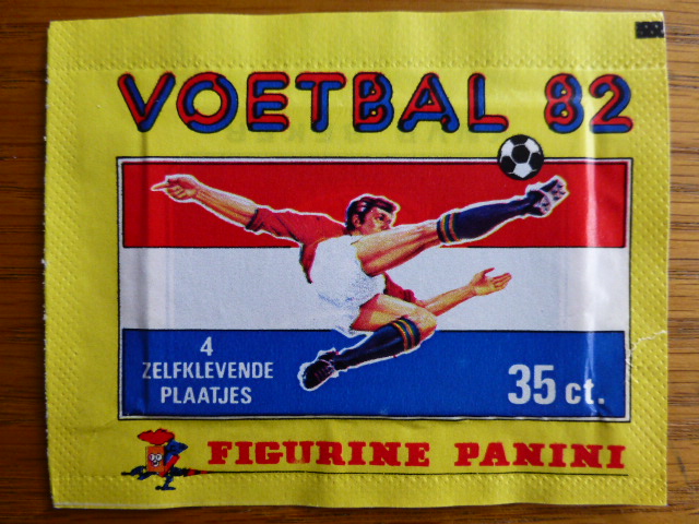 Panini Voetbal 82 Sticker Pack (Netherlands)