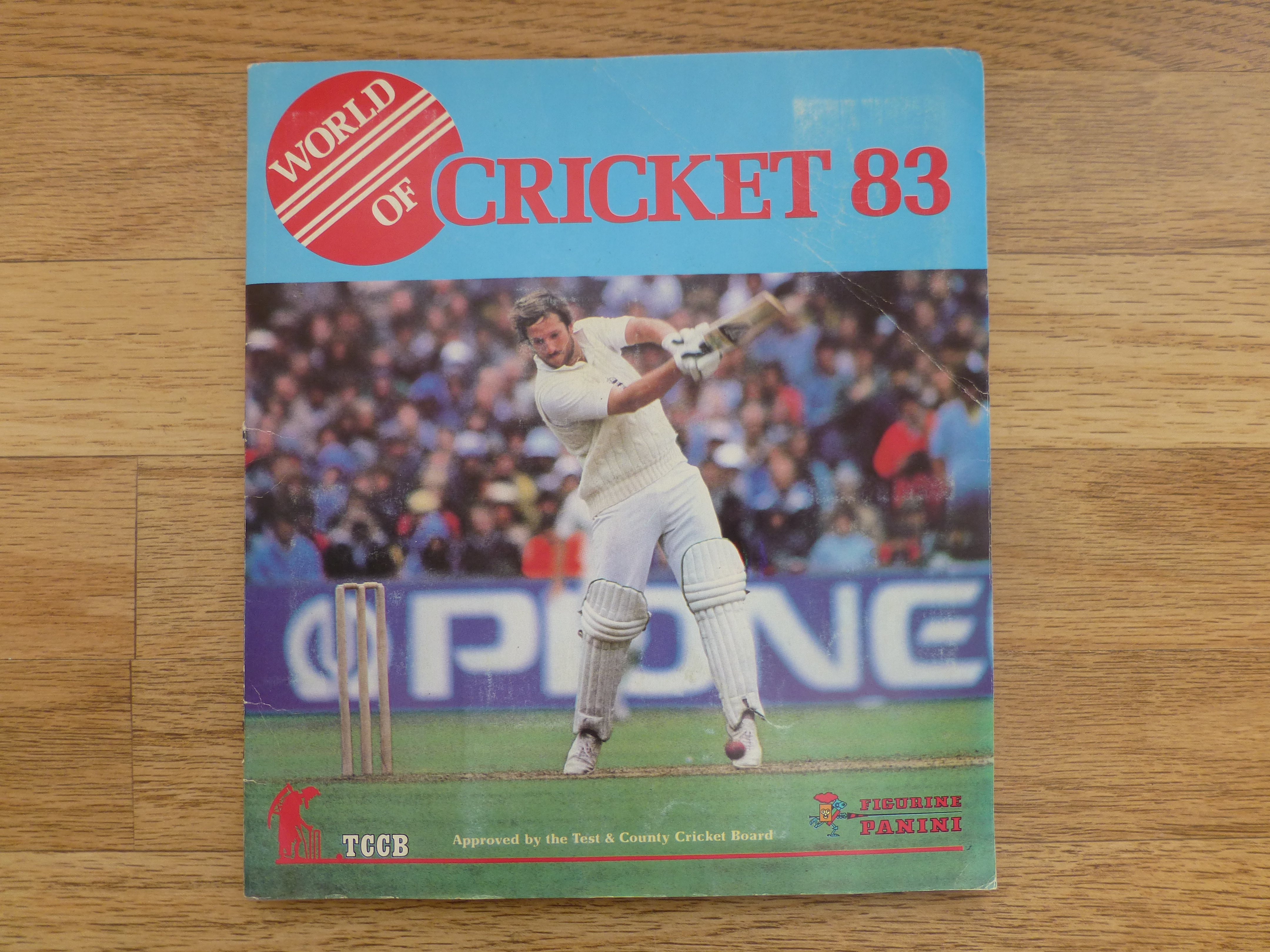 World of Cricket 1983 sticker album
