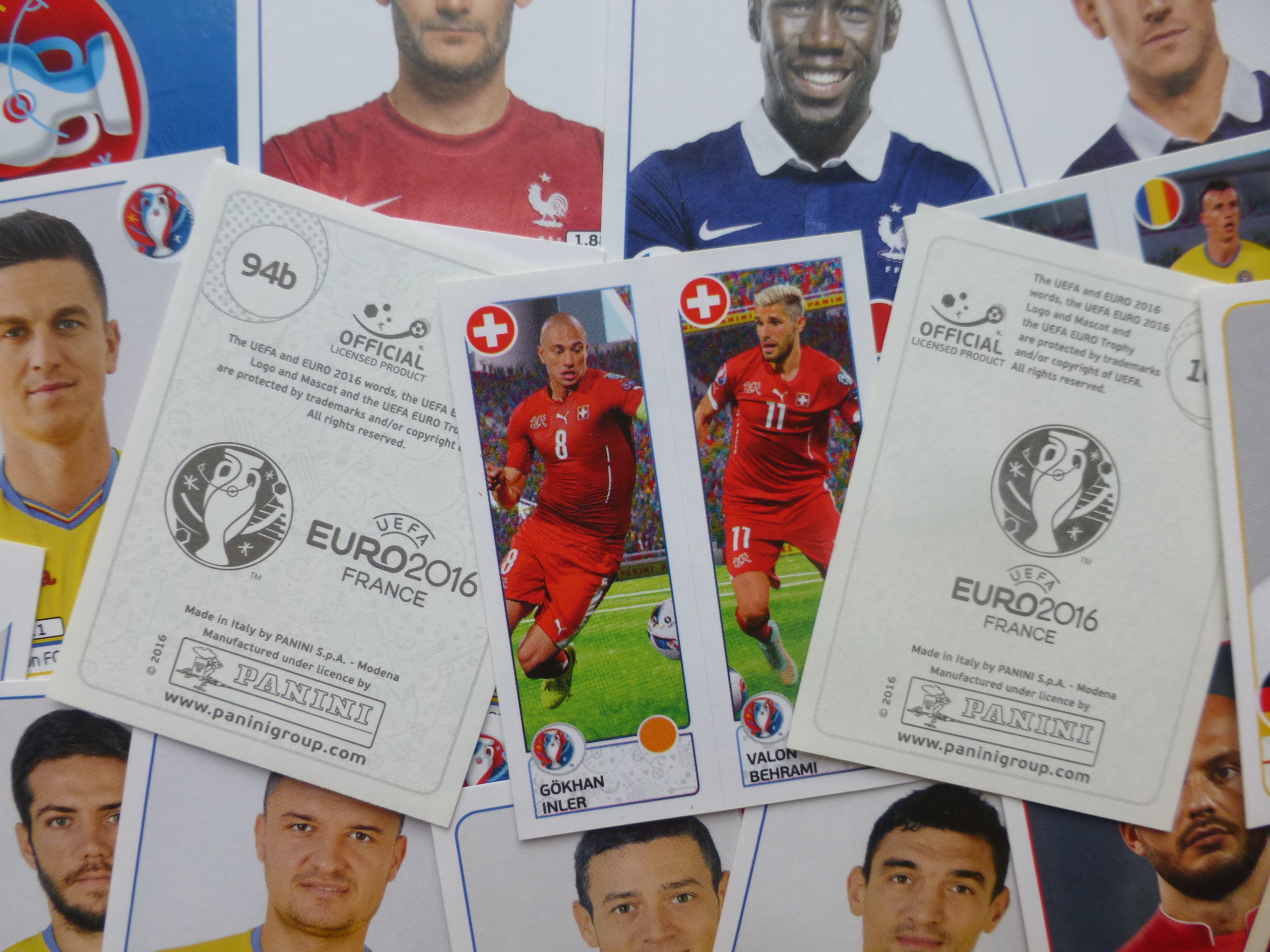 Panini Euro 2016 Stickers