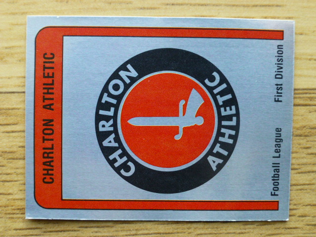 Panini Football 87 Badge - Charlton Athletic (No.38)