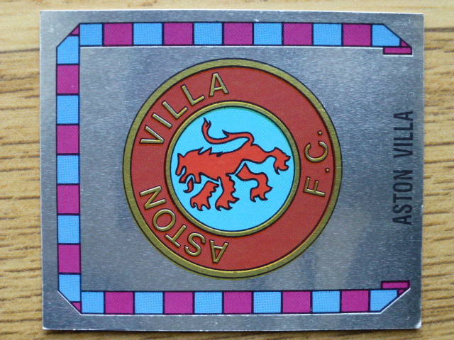 Panini Football 89 Badge - Aston Villa (No.24)