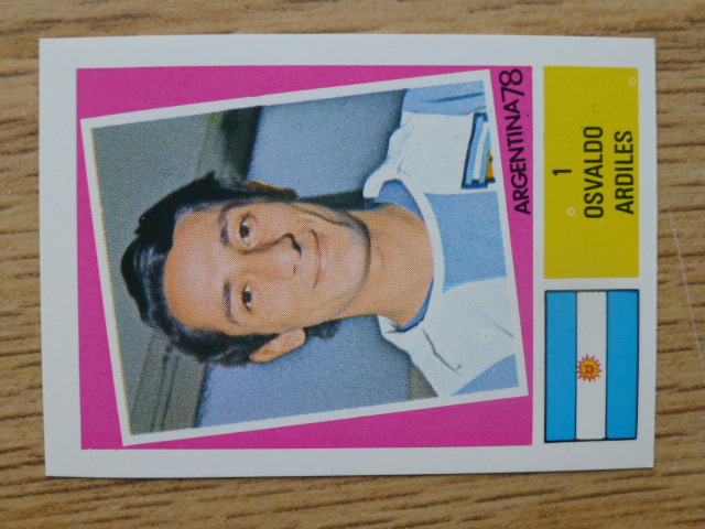 FKS Argentina 78 Stamp – Osvaldo Ardiles (No.1)
