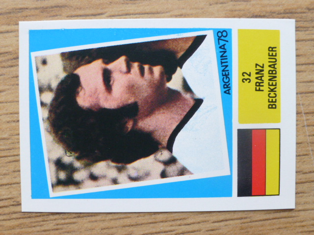 FKS Argentina 78 Stamp – Franz Beckenbauer (No.32)