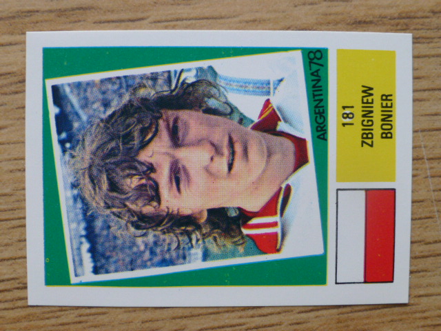FKS Argentina 78 Stamp – Zbigniew Boniek (No.181)
