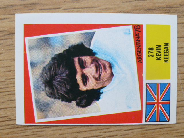 FKS Argentina 78 Stamp – Kevin Keegan (No.278)