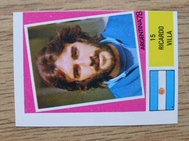 FKS Argentina 78 Stamp – Ricardo Villa (No.15)