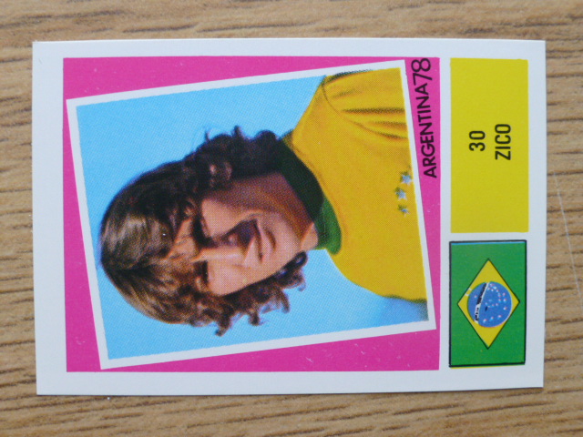 FKS Argentina 78 Stamp – Zico (No.30)