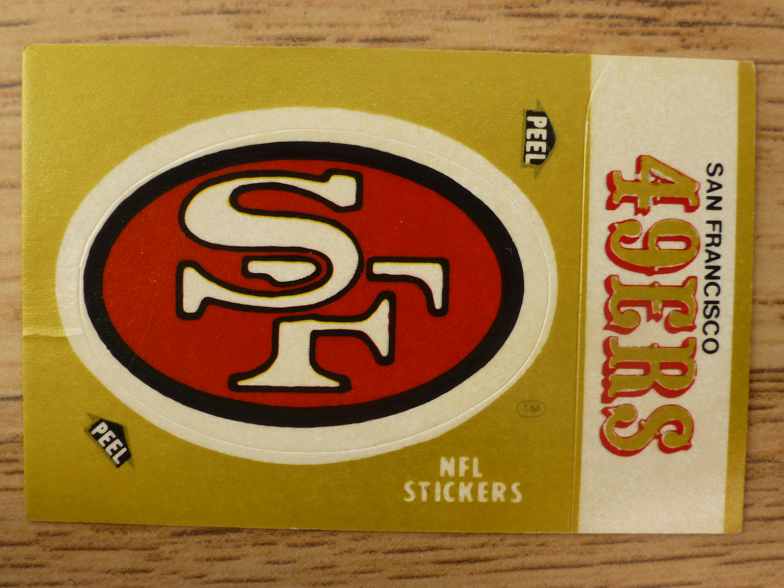 Fleer 83 American Football Collection - San Francisco 49ers Logo