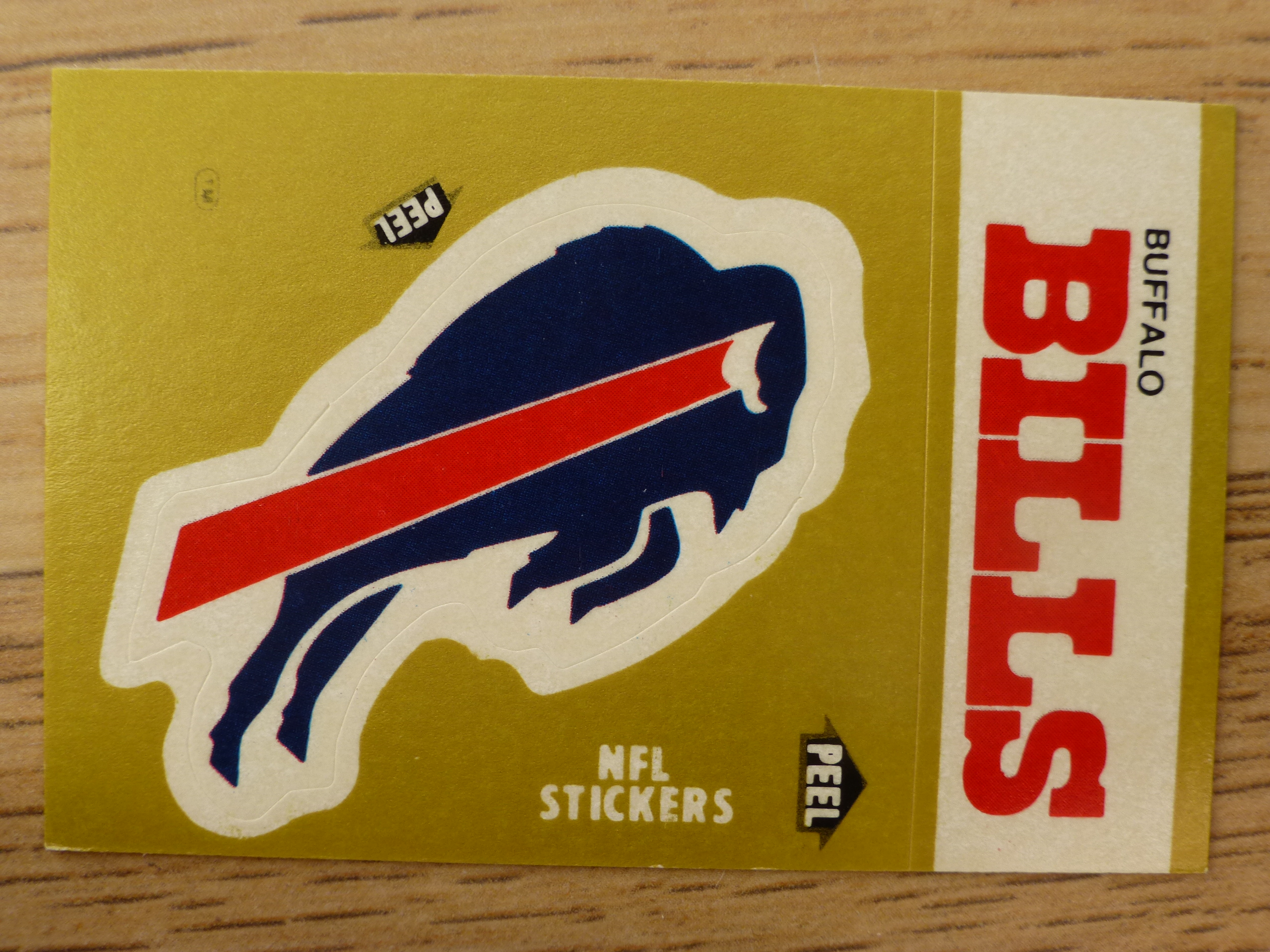 Fleer 83 American Football Collection - Buffalo Bills Logo