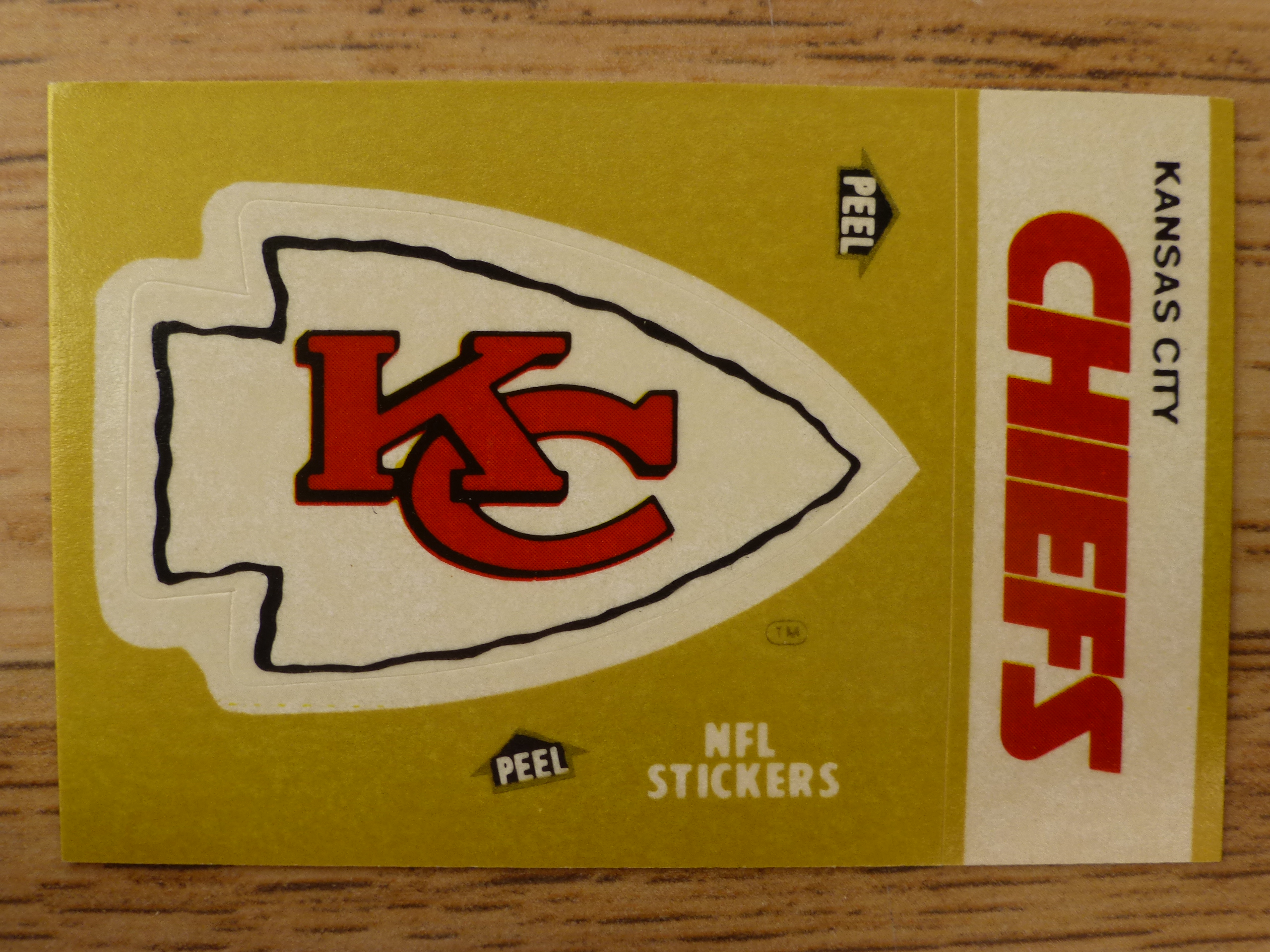Fleer 83 American Football Collection - Kansas City Chiefs Logo