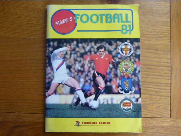 Football 1981 sticker album