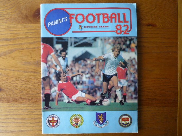 Football 1982 sticker album