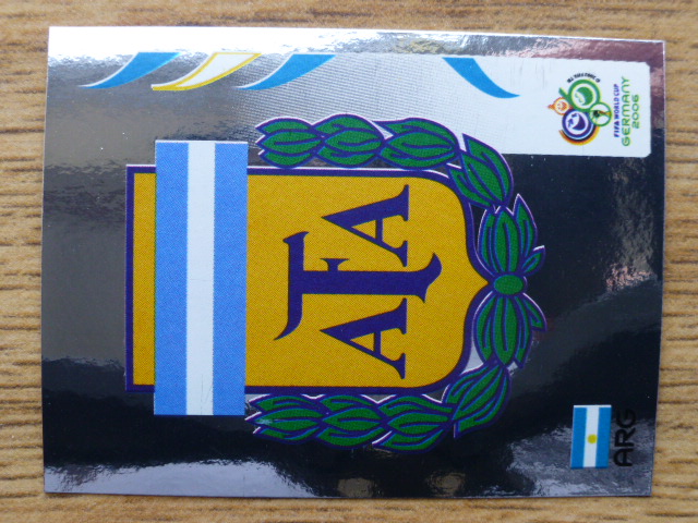 Panini World Cup 2006 Badge - Argentina (No.170)