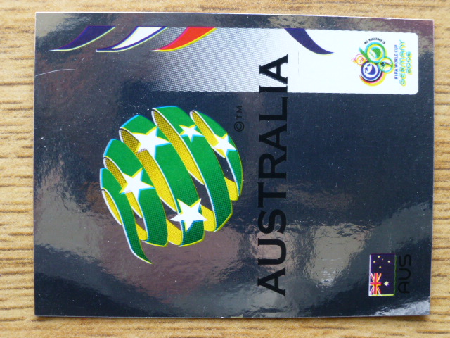 Panini World Cup 2006 Badge - Australia (No.417)