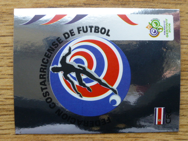 Panini World Cup 2006 Badge - Costa Rica (No.37)