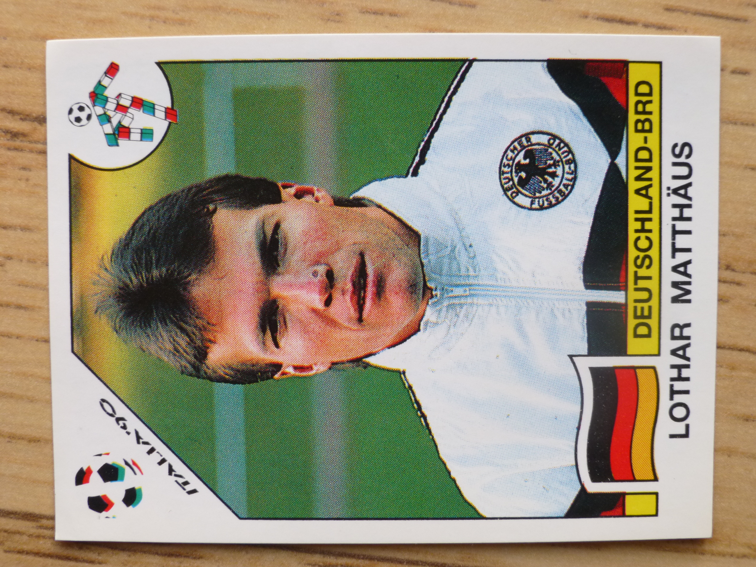 Panini Italia 90 Sticker - Lothar Matthaus (No.259)