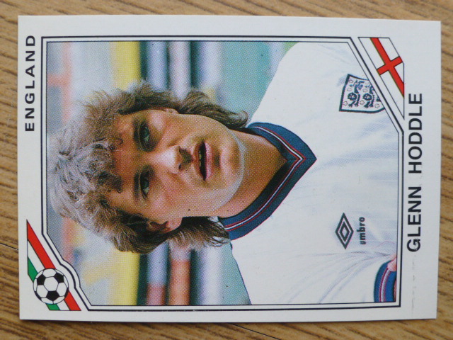 Panini Mexico 86 Sticker – Glenn Hoddle (No.411)
