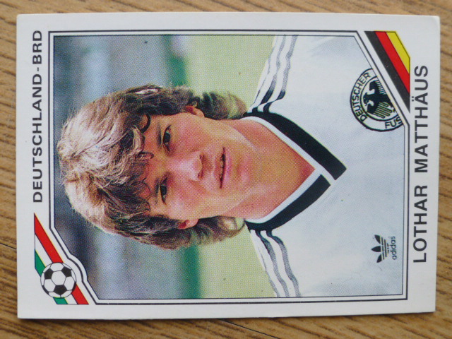 Panini Mexico 86 Sticker – Lothar Matthaus (No.302)