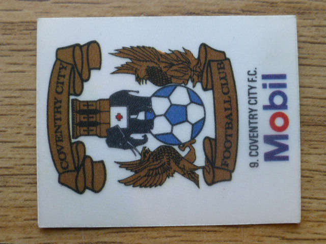 Mobil Football Club Badges - Coventry City (No.9)