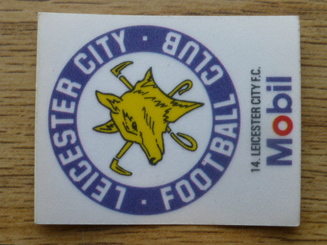 Mobil Football Club Badges - Leicester City (No.14)