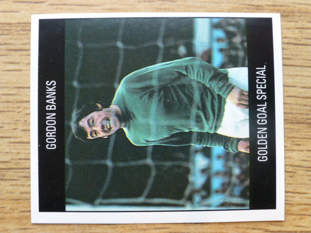 Orbis World Cup Italia 90 Sticker - Gordon Banks (Golden Goal Special - I)