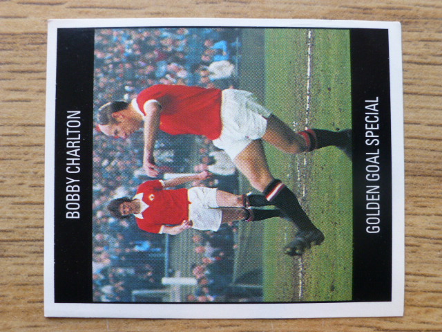 Orbis World Cup Italia 90 Sticker - Bobby Charlton (Golden Goal Special - B)