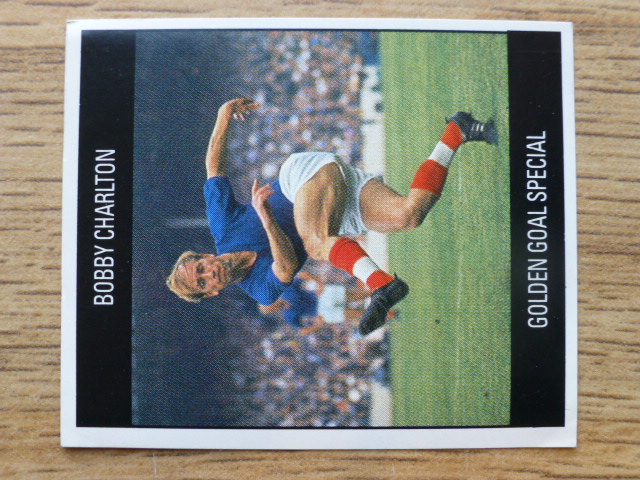Orbis World Cup Italia 90 Sticker - Bobby Charlton (Golden Goal Special - Y)