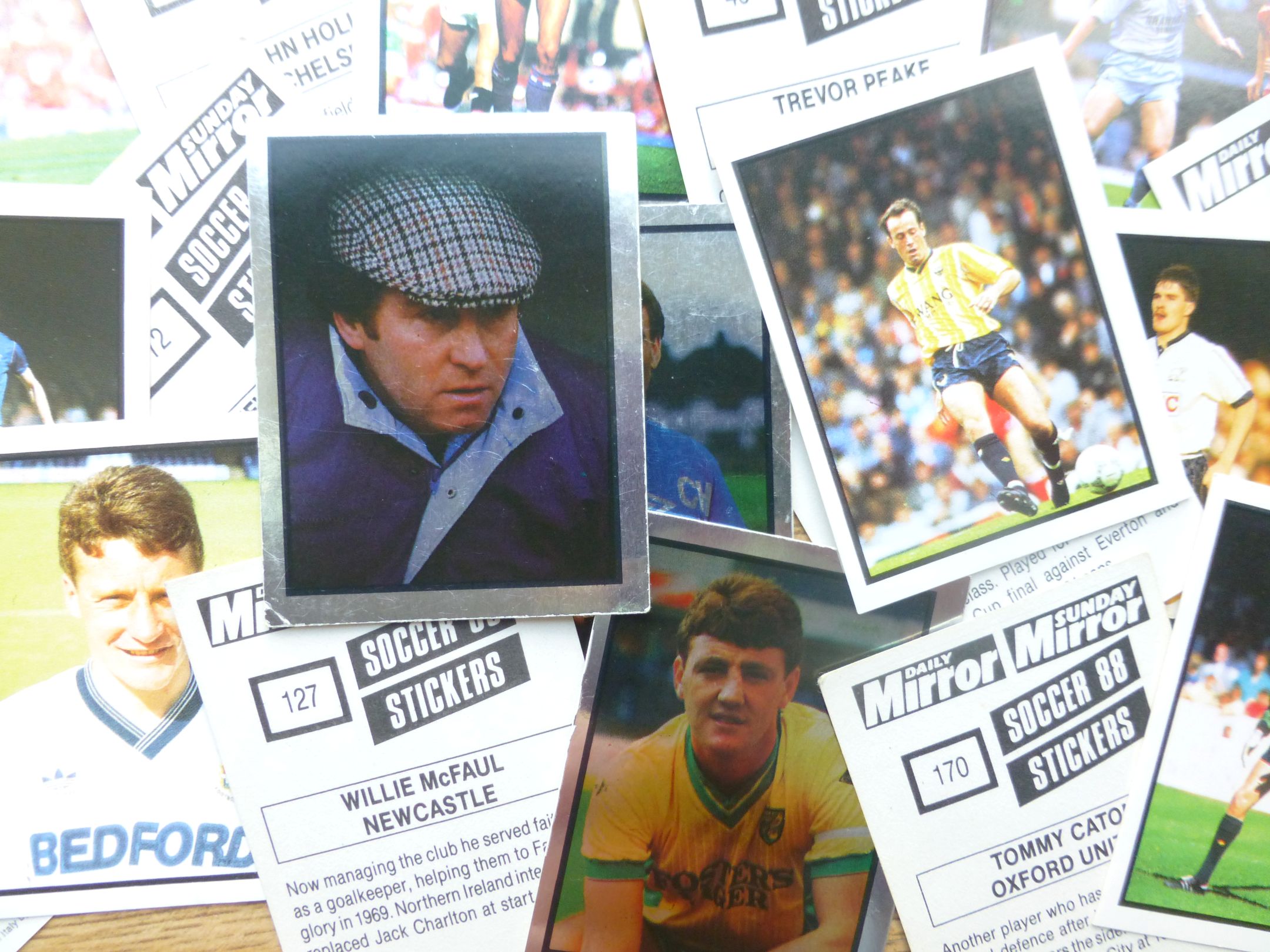 Daily Mirror Soccer 88 Stickers