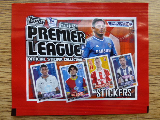 Topps Premier League 2014 Sticker Pack