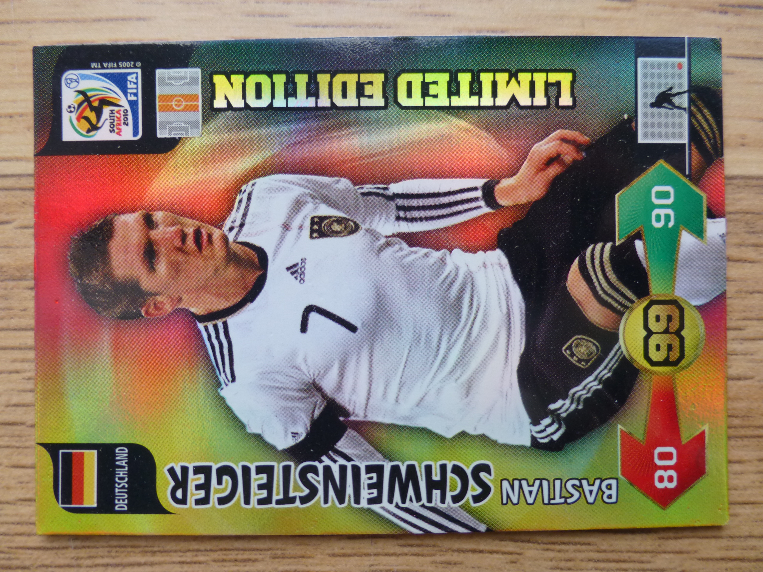 Panini World Cup 2010 Adrenalyn XL - Bastian Schweinsteiger